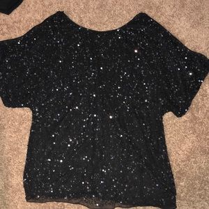 Beaded evening out top